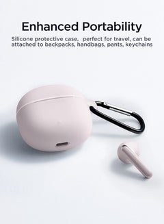 جوي روم JR-FB1 In-Ear True Wireless Bluetooth 5.3 Earphones DNS Call Noise Reduction With Charging Case Pink  - Image 5