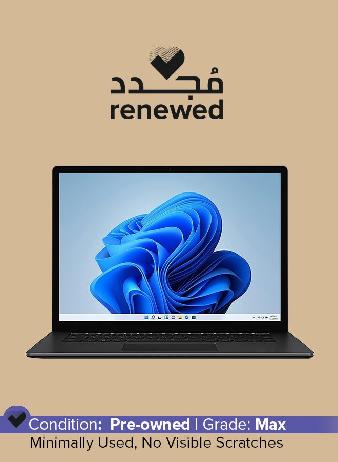 Microsoft Renewed - Surface 4 Touch Screen Laptop With 15-Inch QHD+Display,Ryzen-7/8GB RAM/512GB SSD English Black - Image 1