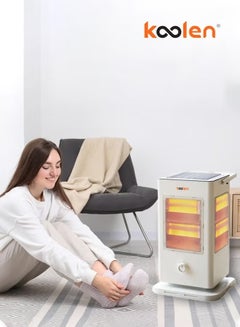 كولن Electric Heater 5 Heating Sides 2000 W 807102052 White  - Image 3