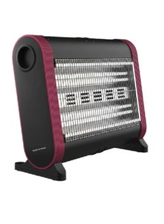 كولن Electric Heater Two Tubes 1600 W 807102049 Black/Red  - Image 1