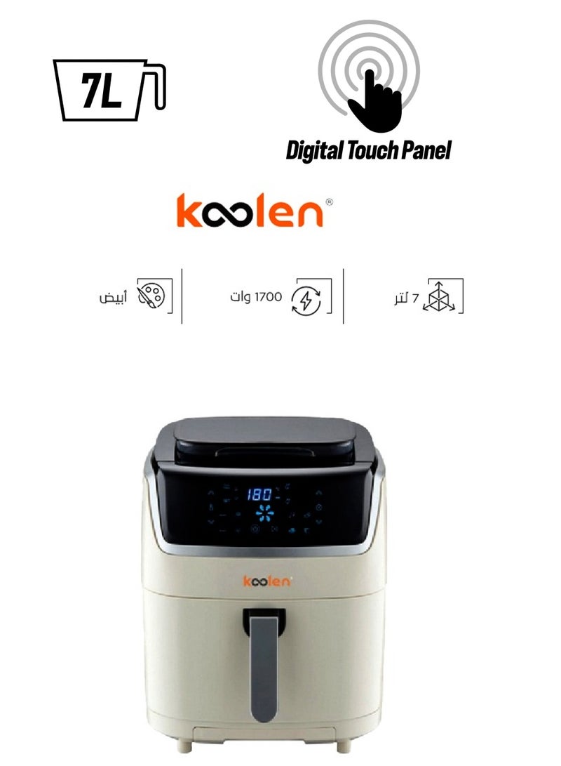 KOOLEN Air Fryer 7 L 1700 W 816102009 White - Image 1