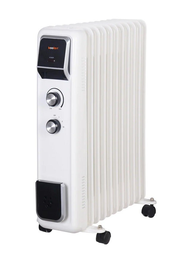 KOOLEN Oil Heater 11 Fins 2500 W 807102046 White