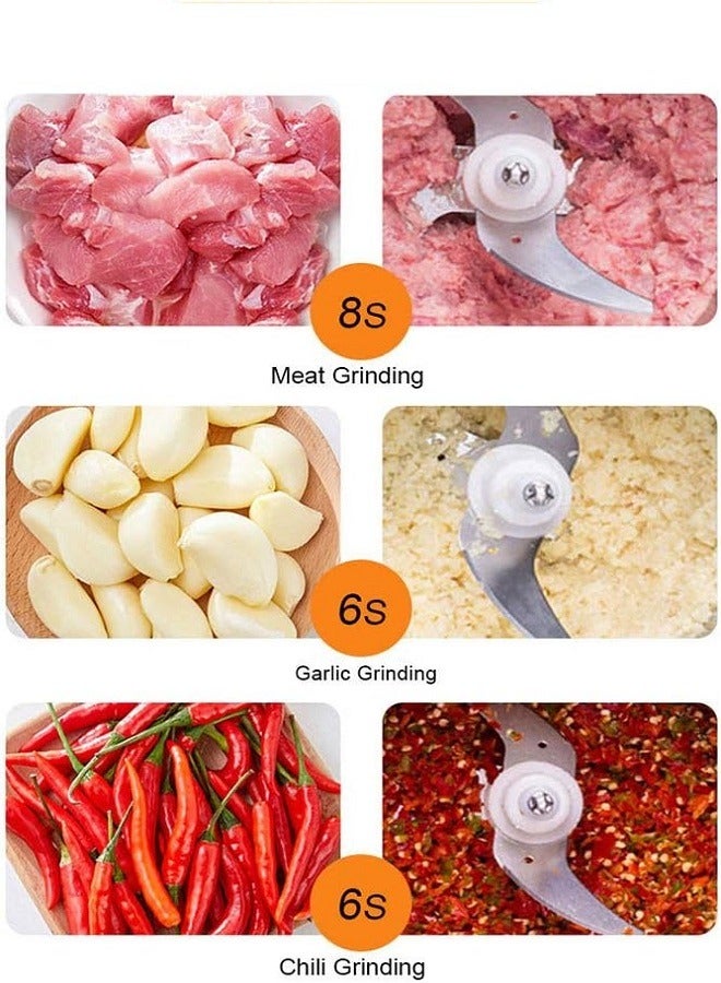 كولن قطاعة الخضار واللحوم الكهربائية 3 في 1 3 لتر 500 واط - Image 2