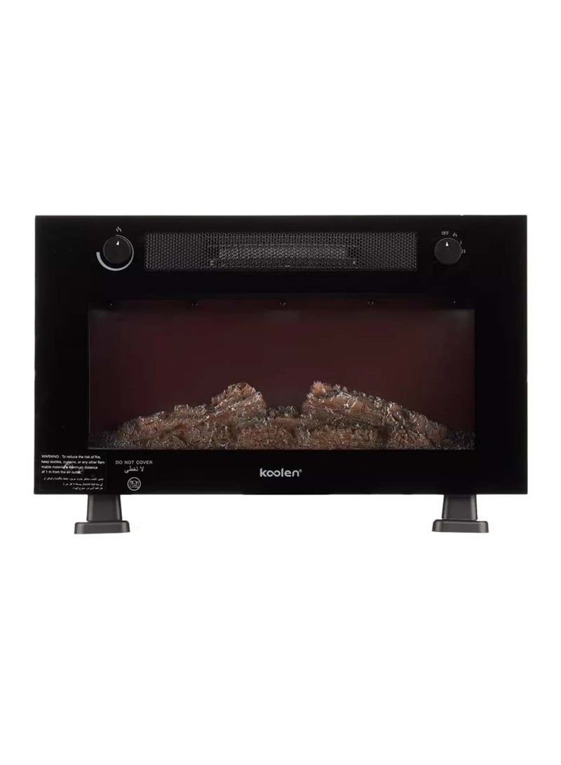 كولن سخان ديكور LED 1800 وات 807102017 أسود 1800 W 807102017 - Image 2