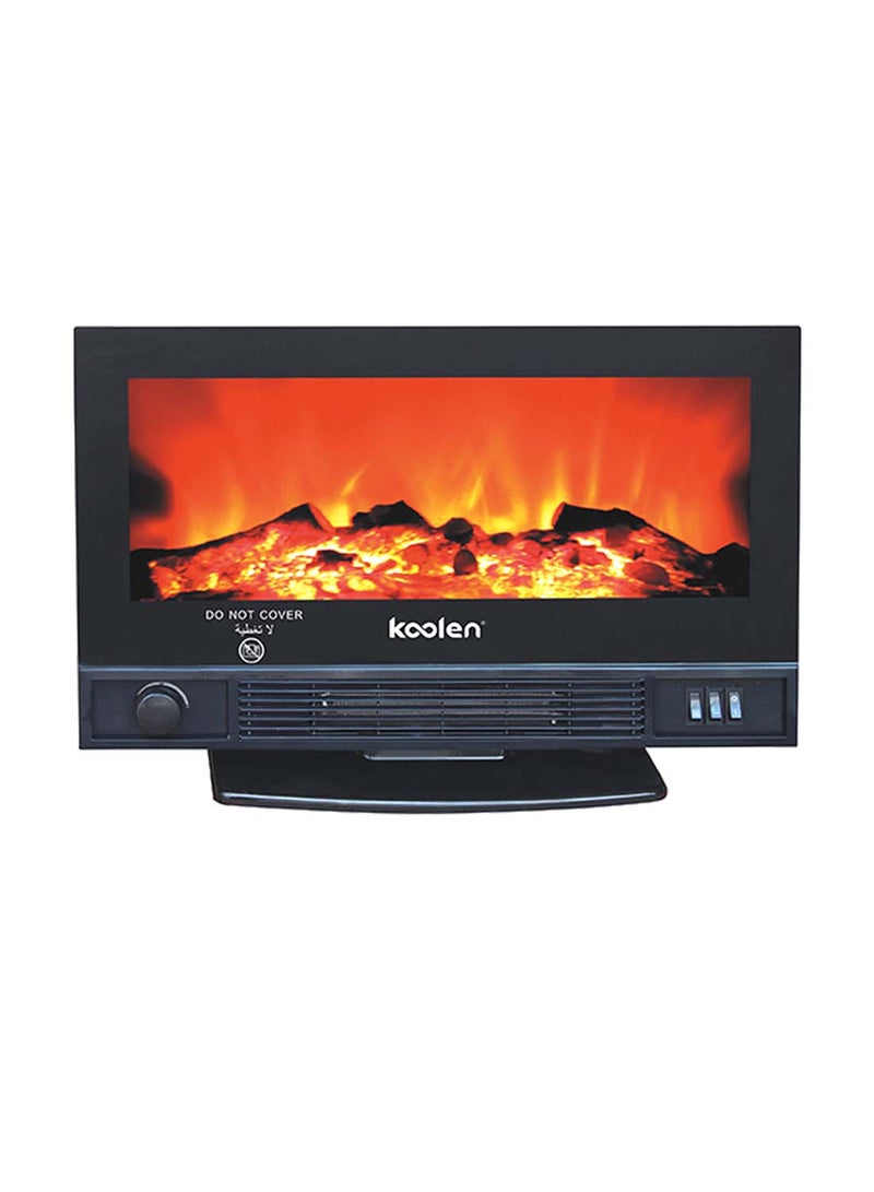 كولن سخان ديكور LED 1800 وات 807102017 أسود 1800 W 807102017 - Image 1