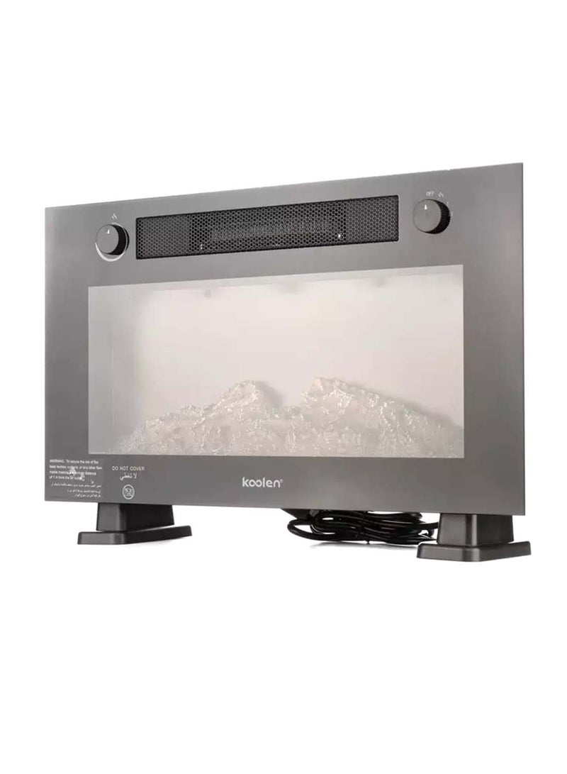 كولن سخان ديكور LED 1800 وات 807102017 أسود 1800 W 807102017 - Image 4