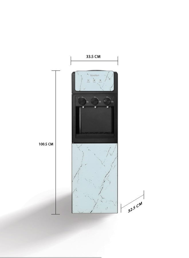 KOOLEN Water Cooler 3 Taps 807103018 White  - Image 2