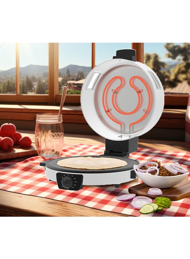 KOOLEN Pizza And Arabic Bread Maker 1800 W 800109001 White  - Image 4