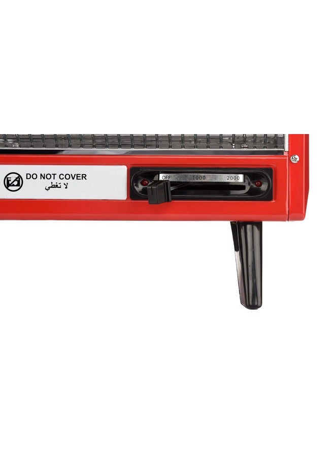 كولن - Electric Heater 3 levels of heating 2000 W 807102042 Red - Image 1
