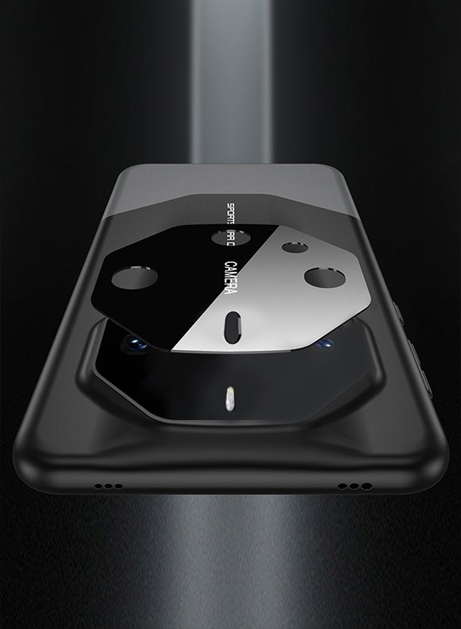 مارجون جراب Huawei Mate 60 RS Ultimate Case 2 في 1 Armor Anti-knock لحماية العدسات من مادة البولي كربونات الصلبة غير اللامعة - Image 5