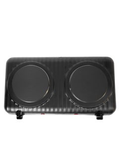 ريبون موقد كهربائي مزدوج 5 مستويات حرارة ، مع نظام أمان 2000 W RE-4-061  - Image 2