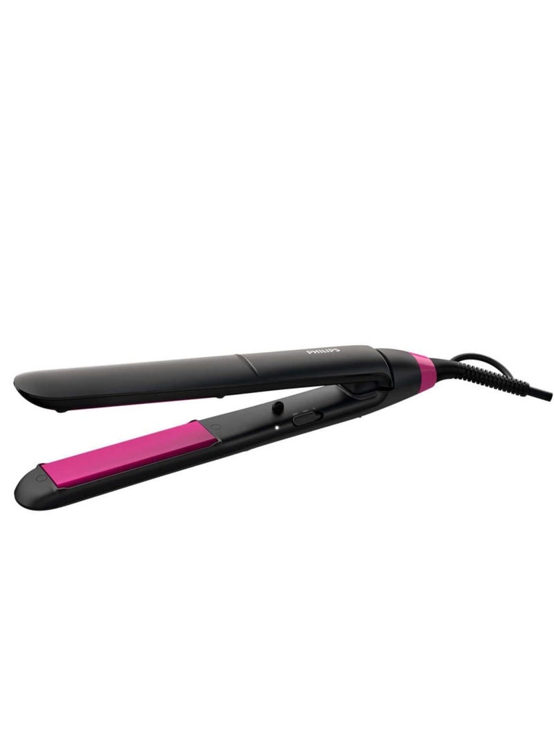 فيليبس مستقيم العناية الأساسية مكواة حماية حرارية BHS375/03، ضمان 2 سنوات أسود/بنفسجي - Image 1