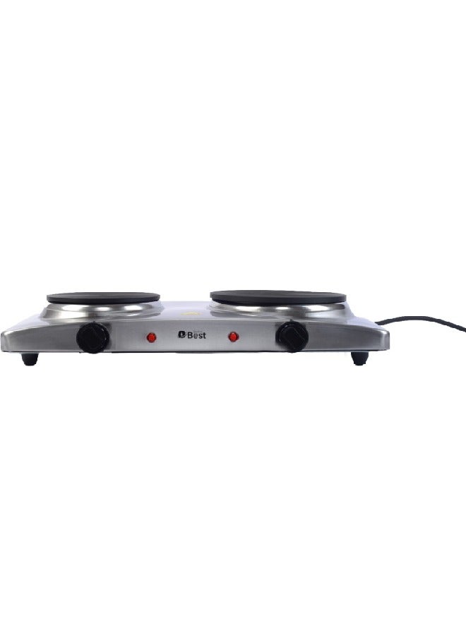 Techno Best Electric Cooking Hot Plate Stove BHP-002 Silver  - Image 3