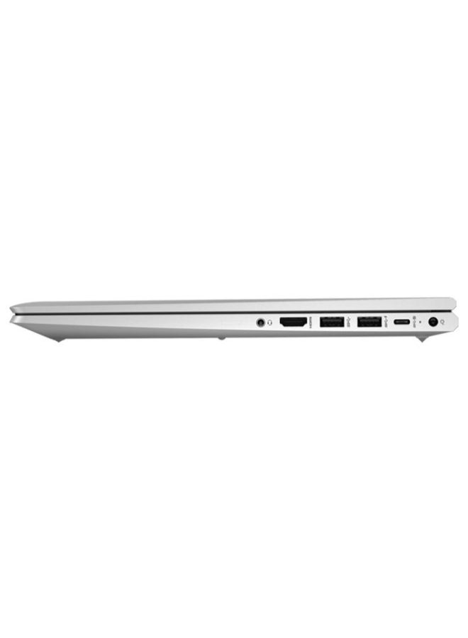 HP - 450 G9 ProBook Laptop With 15.6-inch Full HD Display, Core i5-1235U Processor/8GB RAM/256GB SSD/DOS(Without Windows)/Intel UHD Graphics/ English/Arabic Silver - Image 1