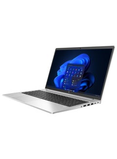 HP 450 G9 ProBook Laptop With 15.6-inch Full HD Display, Core i5-1235U Processor/8GB RAM/256GB SSD/DOS(Without Windows)/Intel UHD Graphics/ English/Arabic Silver  - Image 3