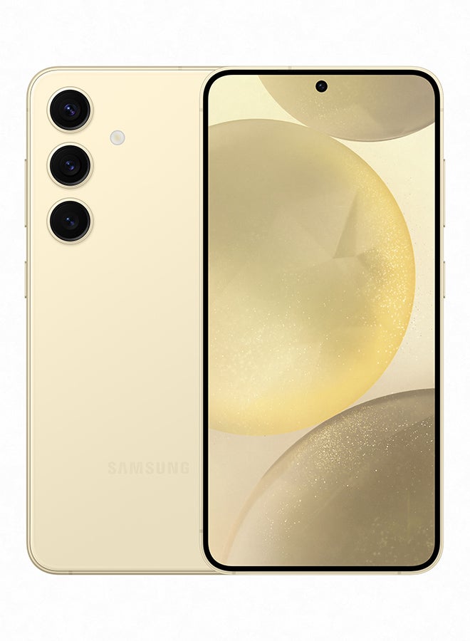 Samsung - Galaxy S24 Dual SIM Amber Yellow 8GB RAM 256GB 5G - International Version - Image 1