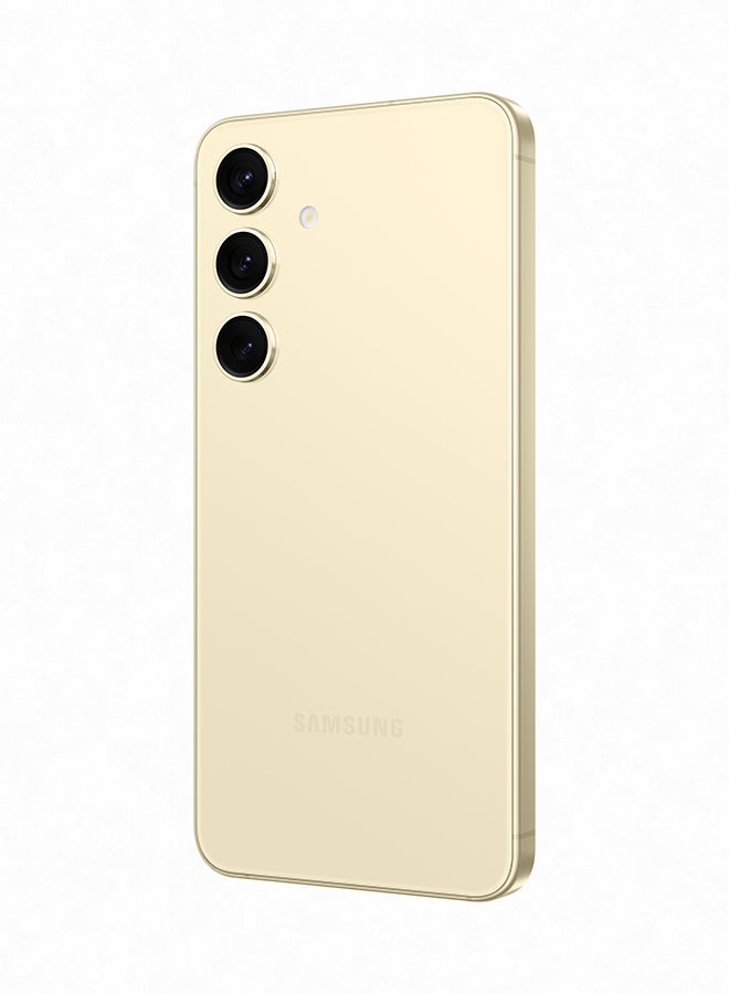 Samsung - Galaxy S24 Dual SIM Amber Yellow 8GB RAM 256GB 5G - International Version - Image 1