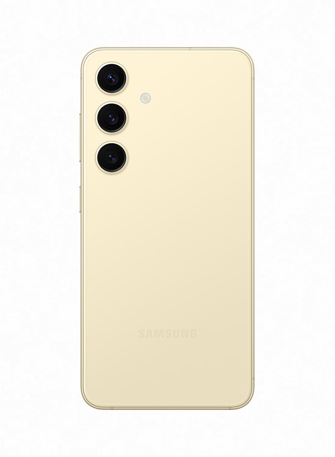 Samsung - Galaxy S24 Dual SIM Amber Yellow 8GB RAM 256GB 5G - International Version - Image 1