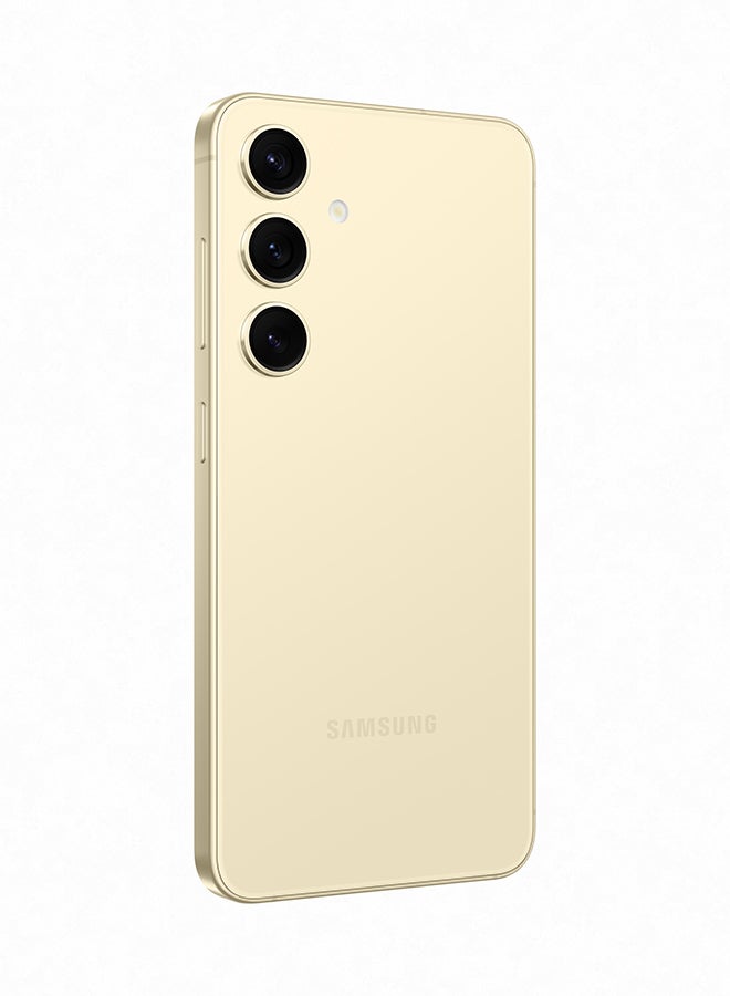 Samsung - Galaxy S24 Dual SIM Amber Yellow 8GB RAM 256GB 5G - International Version - Image 1