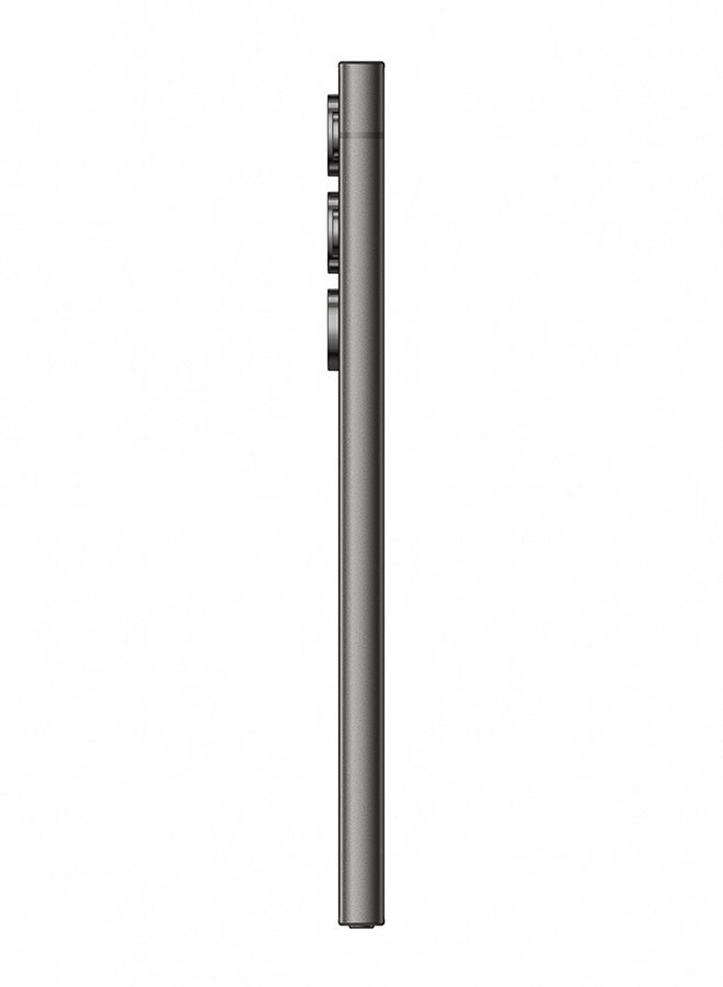 سامسونج - هاتف Galaxy S24 Ultra ثنائي الشريحة بلون أسود تيتانيوم وذاكرة وصول عشوائي (RAM) سعة 12 جيجابايت وذاكرة تخزين داخلية 256 جيجابايت يدعم تقنية 5G - إصدار عالمي - Image 1