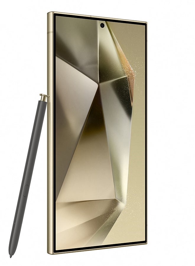 Samsung - Galaxy S24 Ultra Dual SIM Titanium Yellow 12GB RAM 256GB 5G - International Version - Image 1