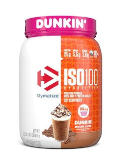 Dy ISO 100 1.4lb Dunkin Mocha Latte 20 serving 660 Grams - pnsku/N70036984V/45/_/1704873706/fbec259d-a0ad-44d6-a259-dce05b15d24c