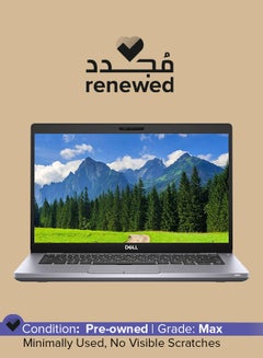 Renewed - Latitude 5410 Notebook With 14-Inch Display,Core i5 i5-10210U/10th Gen/1.6GHz Quad-core (4 Core)/8GB RAM/256GB SSD English Grey