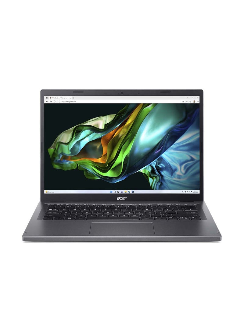 Acer - Aspire 5 A515 Notebook With 13th Gen Intel Core i7-13620H 10 Cores Upto 4.9GHz/16GB DDR4 RAM/1TB SSD Storage/4GB Nvidia RTX2050 Graphics/15.6 Inch FHD IPS Slim Bezel Display English/Arabic Steel Gray - Image 1
