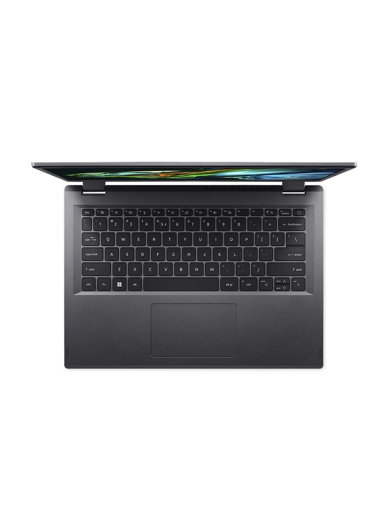 Acer - Aspire 5 A515 Notebook With 13th Gen Intel Core i7-13620H 10 Cores Upto 4.9GHz/16GB DDR4 RAM/1TB SSD Storage/4GB Nvidia RTX2050 Graphics/15.6 Inch FHD IPS Slim Bezel Display English/Arabic Steel Gray - Image 1