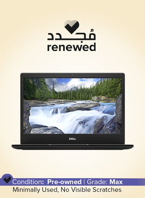 Renewed - Latitude 3400 Notebook With 14-Inch Display,Core I7/8565U 8th Gen Quad-Core/16GB RAM/256GB SSD/Dedicated NVIDIA GeForce MX130 2GB GDDR5 graphics English Black