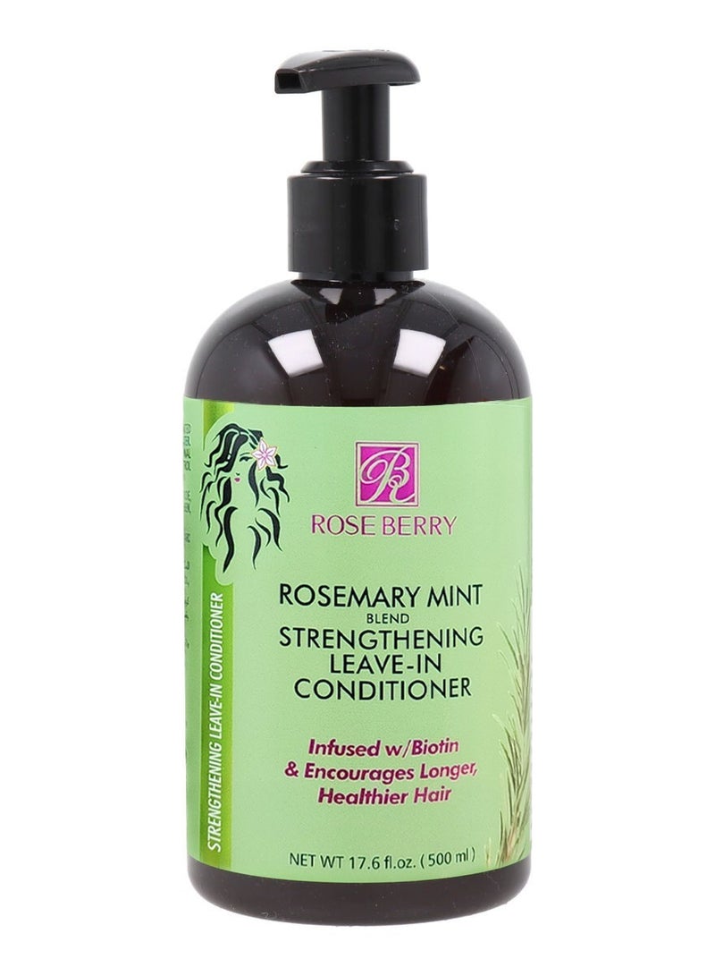 ROSE BERRY Rosemary Mint Strengthening Leave-In Conditioner 500ml 
