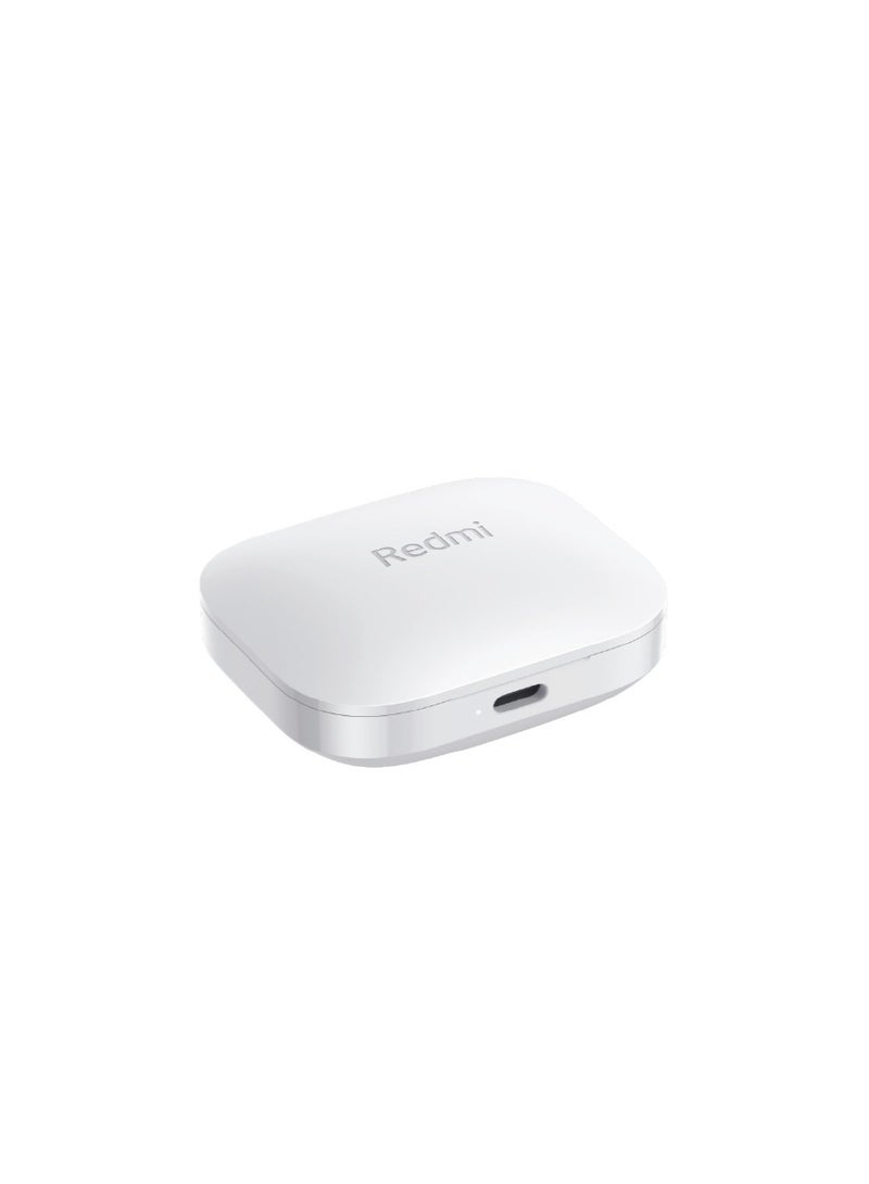 Redmi Buds 5 | Bluetooth Wireless Earbuds With Active Noise Cancellation | Bluetooth 5.3 | Up To 40 Hour Battery | Multi-Functional Touch Control White