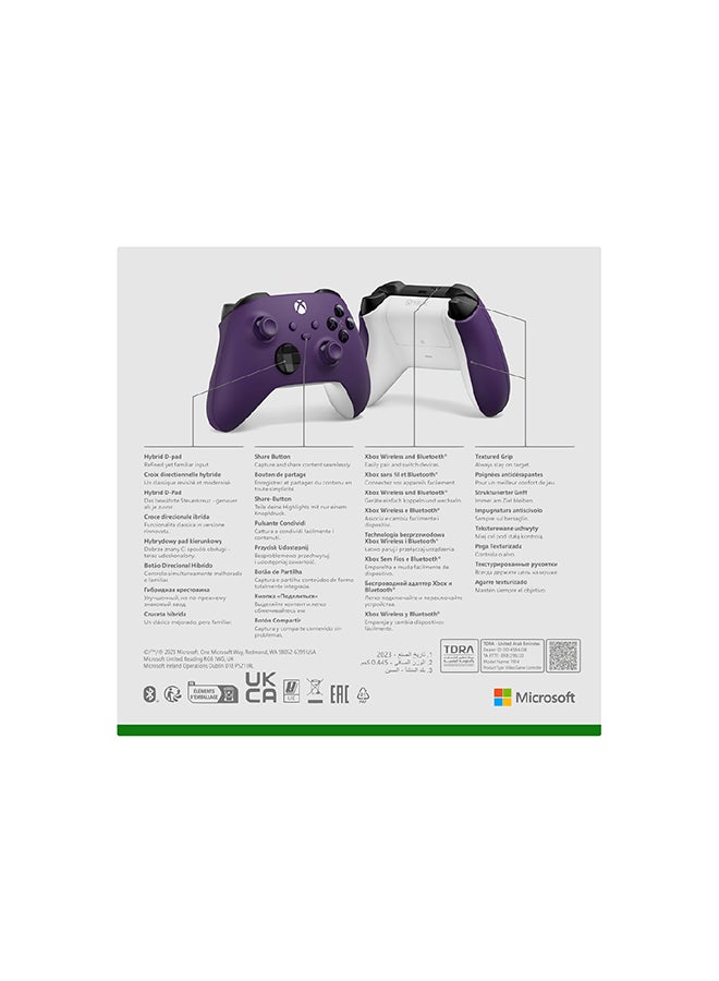 مايكروسوفت - وحدة تحكم Xbox اللاسلكية لأجهزة Xbox Series X|S وXbox One وأجهزة Windows - Astral Purple (الإصدار الدولي) - Image 1