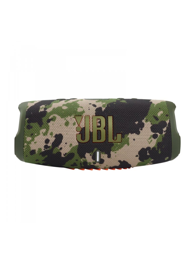 JBL - Charge 5 Splashproof Portable Bluetooth Speaker Squad - Image 1