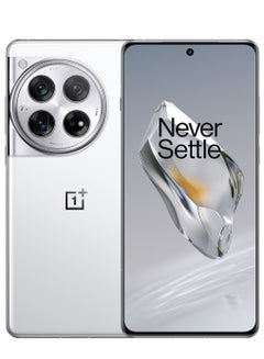 12 5G 12GB+256GB Smartphone Snapdragon 8 Gen 3 6.82″ AMOLED Display 50MP LYT-808 OIS 5400mAh 100W SuperVooc NFC, White China Version