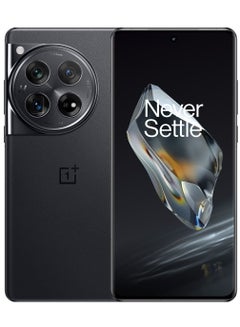 12 5G 12GB+256GB Smartphone Snapdragon 8 Gen 3 6.82″ AMOLED Display 50MP LYT-808 OIS 5400mAh 100W SuperVooc NFC, Black China Version
