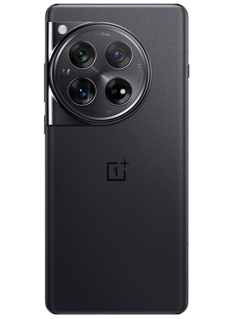 OnePlus - 12 5G 12GB+256GB Smartphone Snapdragon 8 Gen 3 6.82″ AMOLED Display 50MP LYT-808 OIS 5400mAh 100W SuperVooc NFC, Black China Version - Image 1
