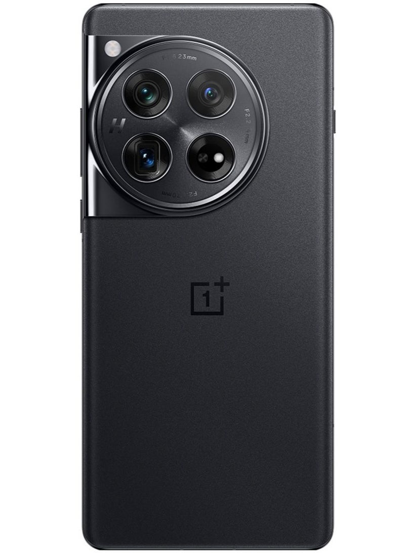 ون بلس هاتف ذكي 12 5G 24GB+1TB Snapdragon 8 Gen 3 شاشة AMOLED مقاس 6.82 بوصة بدقة 50 ميجابكسل LYT-808 OIS بطارية 5400 مللي أمبير 100 واط SuperVooc NFC، إصدار صيني باللون الأسود - Image 3