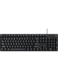 Logitech Logitech G413 SE Full-Size Mechanical Gaming Keyboard - Backlit Keyboard with Tactile Mechanical Switches, Anti-Ghosting, Compatible with Windows, macOS, AR Keyboard - Black Aluminium  - Image 1