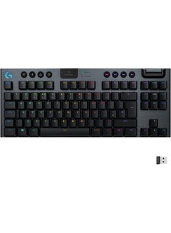 Logitech Logitech G Logitech G915 Tkl Tenkeyless Lightspeed Wireless Rgb Mechanical Gaming Keyboard, Low Profile Switch Options, Lightsync Rgb, Advanced And Bluetooth Support - Us Tactile Black  - Image 1