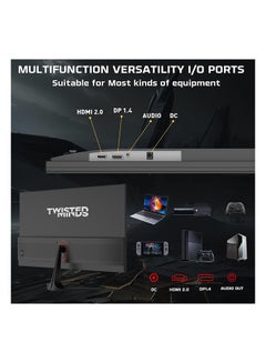 TWISTED MINDS 27-Inch Flat Gaming Monitor, FHD 1920 x 1080, 0.5ms Response Rate, HDR, 192Hz Refresh Rate, Fast IPS, Experience Smooth, Blur-Free Gaming, Multiple I/O & HDMI 2.1 Black  - Image 4