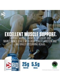 Dymatize Elite 100% Whey Protein Powder Rich Chocolate 5Lb  - Image 5
