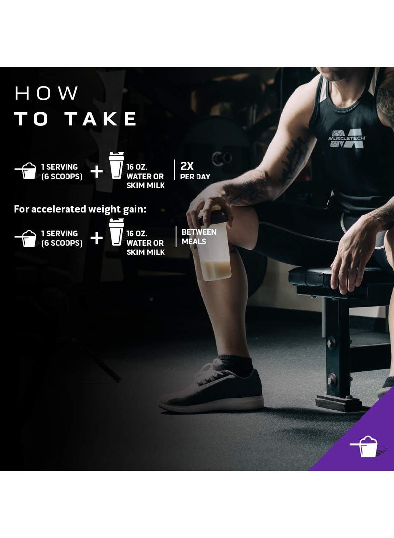 MuscleTech 100% Mass Gainer Vanilla Milkshake 5.15 Lbs., 2.33 Kg - Image 5