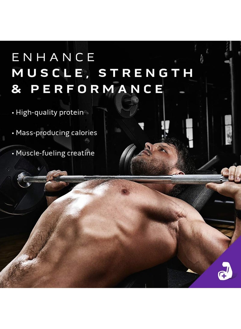 MuscleTech 100% Mass Gainer Vanilla Milkshake 5.15 Lbs., 2.33 Kg - Image 2