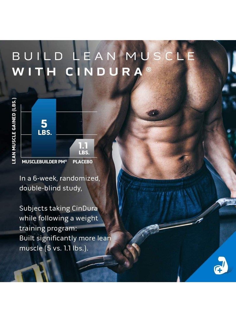 MuscleTech - Muscle Builder PM Night Time Recovery Formula, 90 Capsules - Image 1