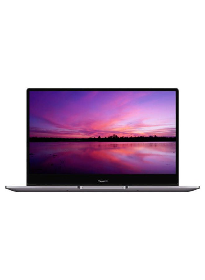 HUAWEI - Matebook B3-420 With 14-inch Full HD (1920x1080) Display, Intel Core i5-1135G7 Processor/16GB RAM/512GB SSD M.2/Windows 10 Pro/Intel Iris Xe Graphics/ English/Arabic Space Grey - Image 1