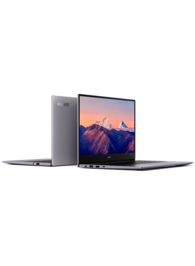 HUAWEI - Matebook B3-420 With 14-inch Full HD (1920x1080) Display, Intel Core i5-1135G7 Processor/16GB RAM/512GB SSD M.2/Windows 10 Pro/Intel Iris Xe Graphics/ English/Arabic Space Grey - Image 1