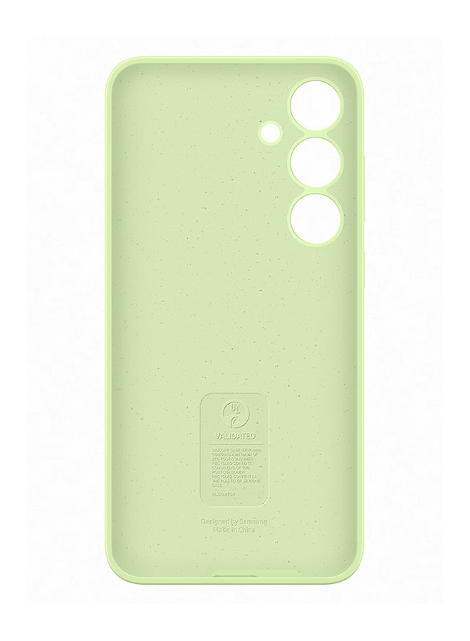 سامسونج S24 Plus Silicone Case Lime - Image 5