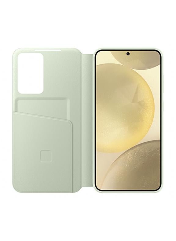 Samsung S24 Plus Smart View Wallet Case Light Green - Image 3