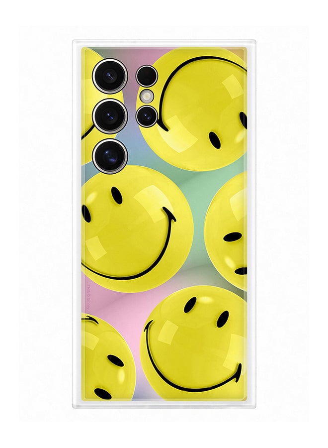 Samsung S24 Ultra Suitcase Case Yellow - Image 1